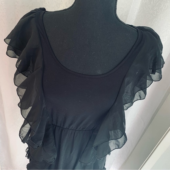H&M Cocktail Dress with Ruffle Sz: XS - Picture 2 of 13